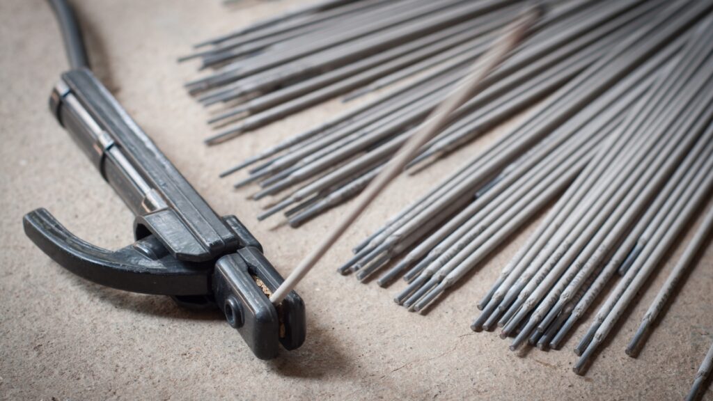 image of welding rods