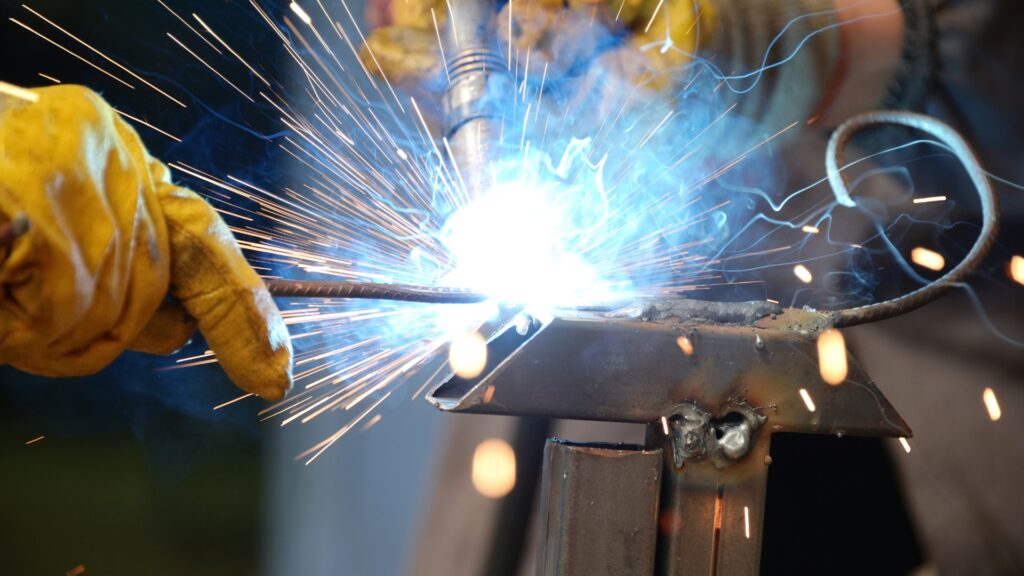 image of a welder